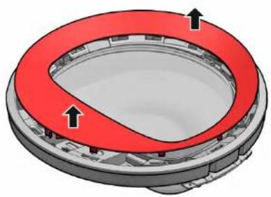 SIEMENS WQ46B2C1CH - Smontaggio della porta - 4