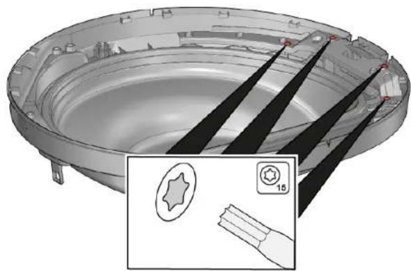 SIEMENS WQ46B2C1CH - Αποσυναρμολόγηση πόρτας - 2