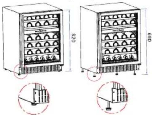 Sonnenkönig CAVA 40 DUAL - Piedini di livellamento / Piedini regolabili - 1