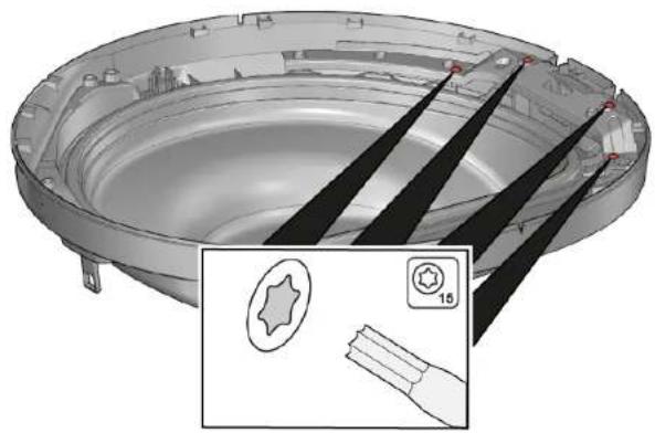 SIEMENS WQ46B2D1CH - Smontaggio della porta - 2