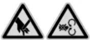 SCHEPPACH IX-ERT-920E - Erklärung der Symbole auf dem Gerät - 11