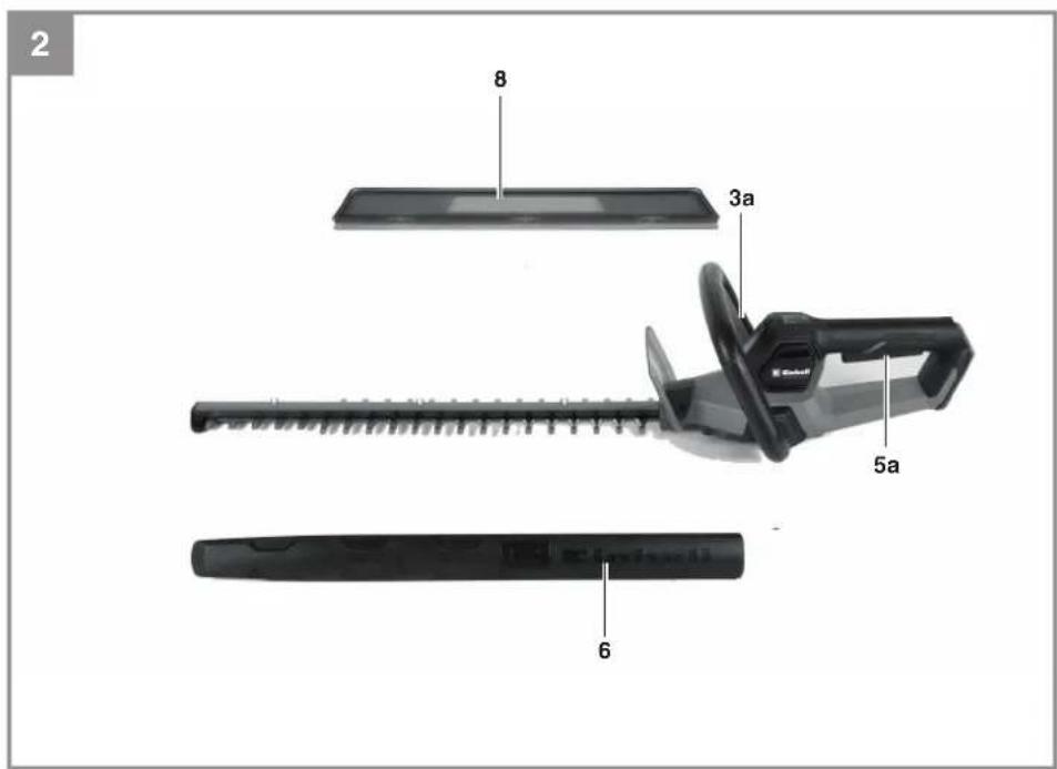 EINHELL GP-CH 18/50 Li BL - 2