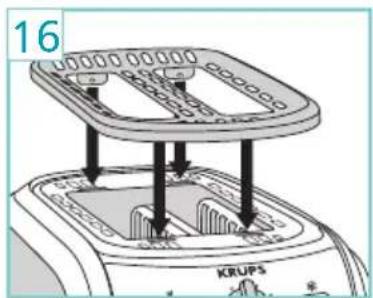 KRUPS Toast Expert FEP151 - 17
