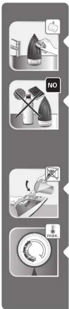 TEFAL Steam Essential Plus FV1954 - IRON STORAGE AND MAINTANANCE - 1