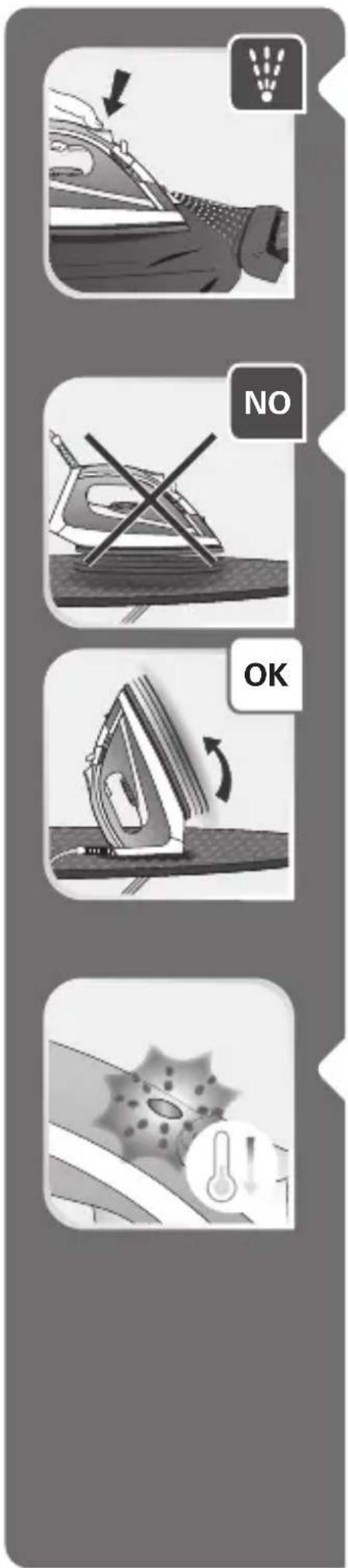 TEFAL Ecomaster FV1742 - Desarrugar verticalmente - 1