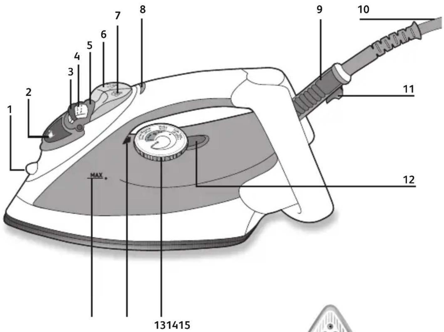 TEFAL Ultraglide Easycord FV4266 - INSTRUCTIVO DE OPERACION - 2