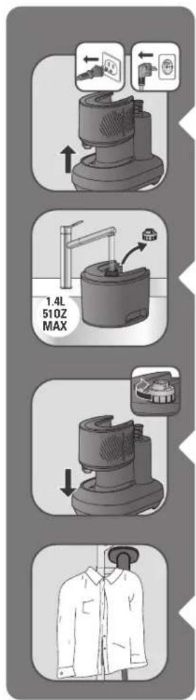 TEFAL Origin Home IT3260 - RU Сливная крышка - 2