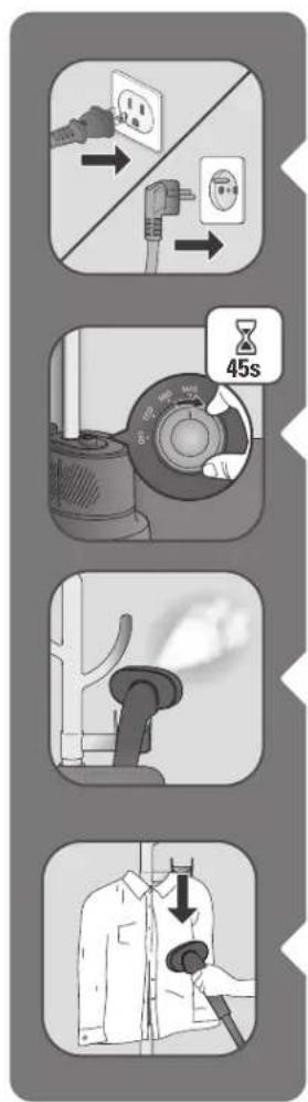 TEFAL Origin Home IT3260 - ПЕРЕД ИСПОЛЬЗОВАНИЕМ / ПЕРЕД ВИКОРИСТАННЯМ / VOOR INGEBRUIKNAME - 3