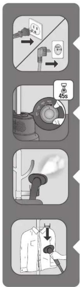 TEFAL Home Steam IT3240 - BEFORE USE / ANTES DE USAR / AVANT L'UTILISATION - 2