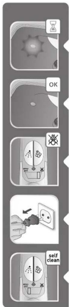 TEFAL Easy Steam FV1940 - Cleaning the steam chamber - 1