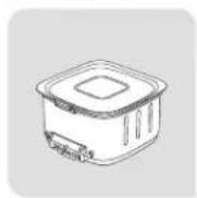 MOULINEX Easy Fry Silence EZ551H - DETACHABLE FRONT\* - 6