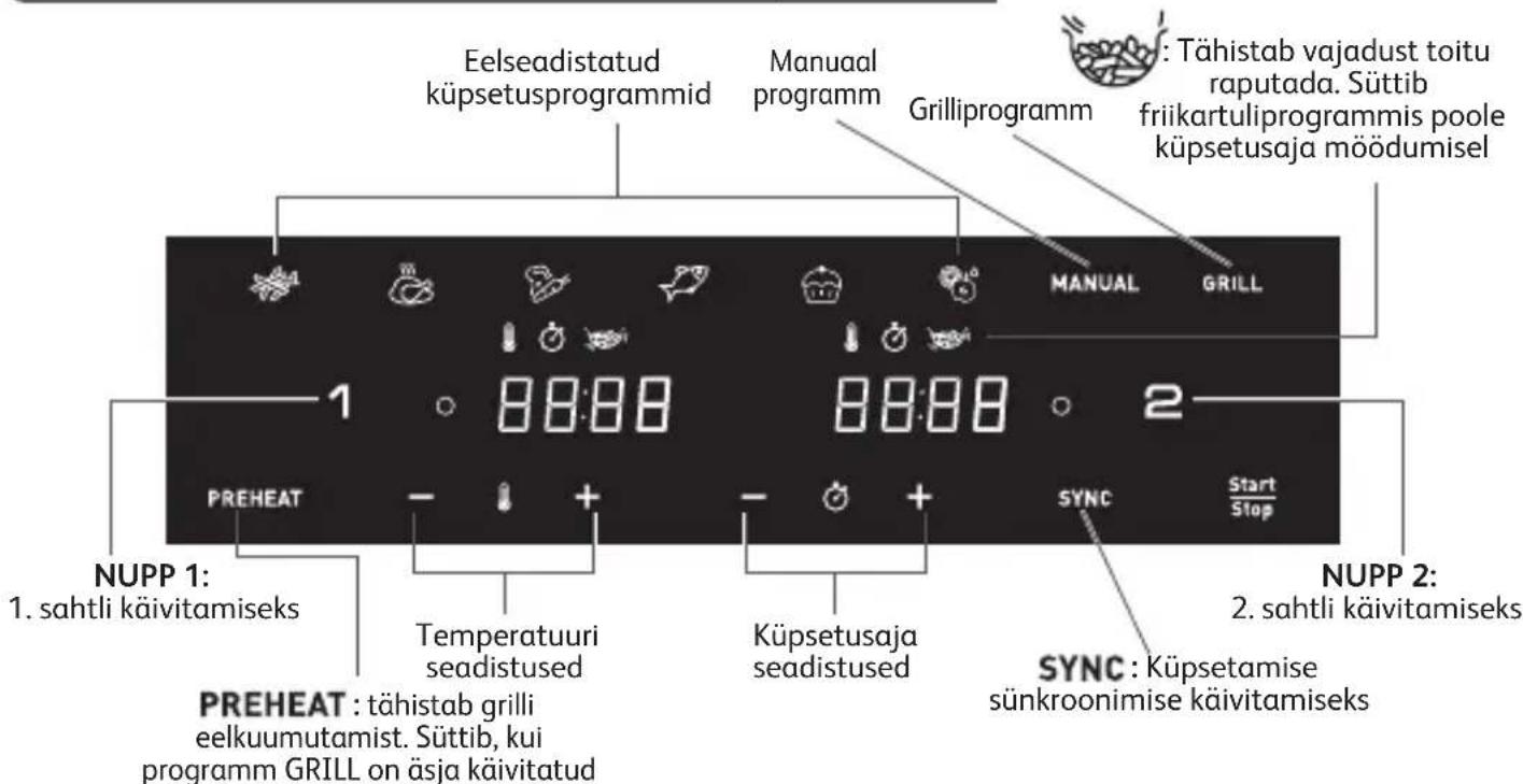 TEFAL Dual Easy Fry & Grill EY905N - 2