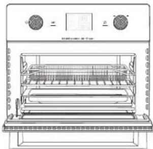 MOULINEX Easy Fry AL6068 - Umístění příslušenství - 1