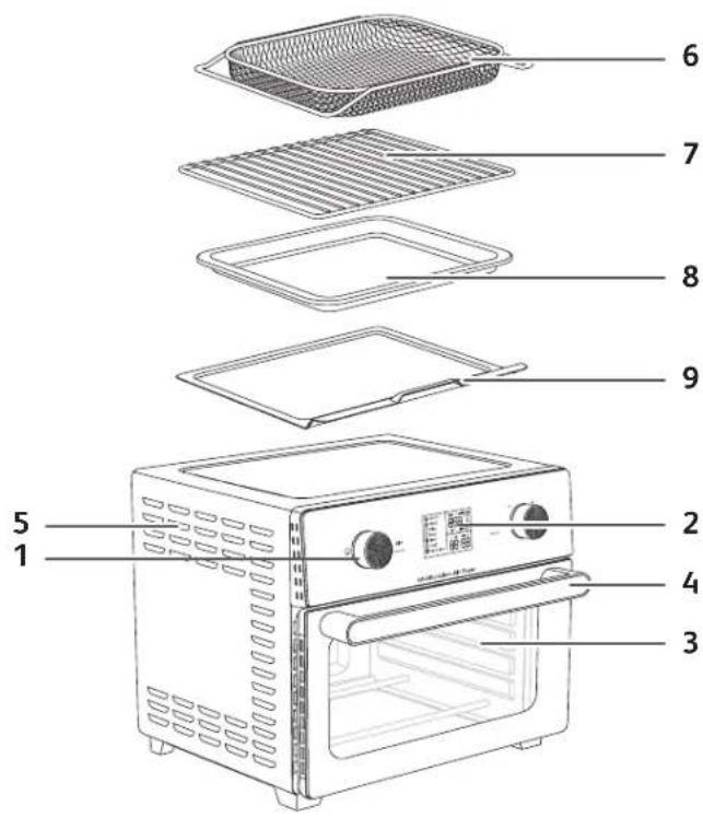 MOULINEX Easy Fry AL6068 - FOUTOPSPORING - 1