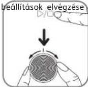 MOULINEX Easy Fry AL6068 - Manuális beállításokat - 3