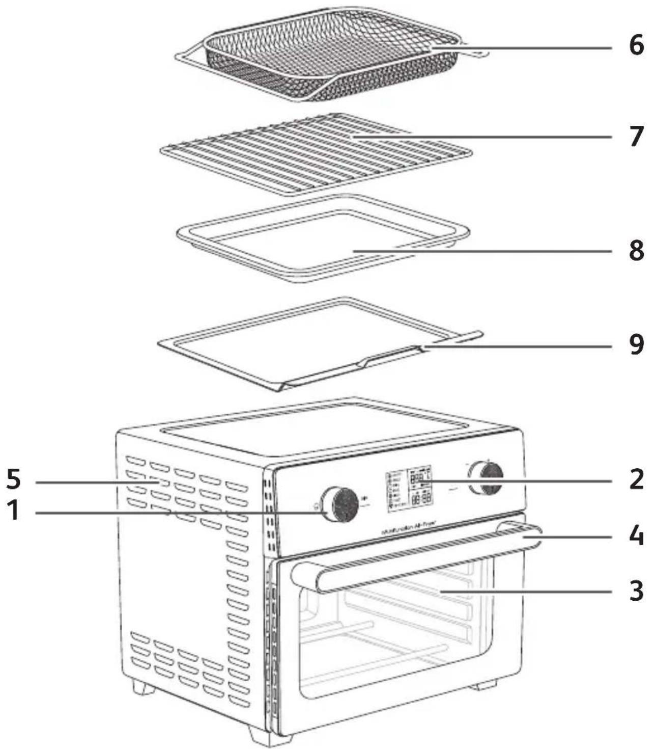 MOULINEX Easy Fry AL6068 - DETECCIÓN DE PROBLEMAS - 1