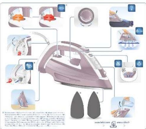 TEFAL Easygliss FV3968 - 3