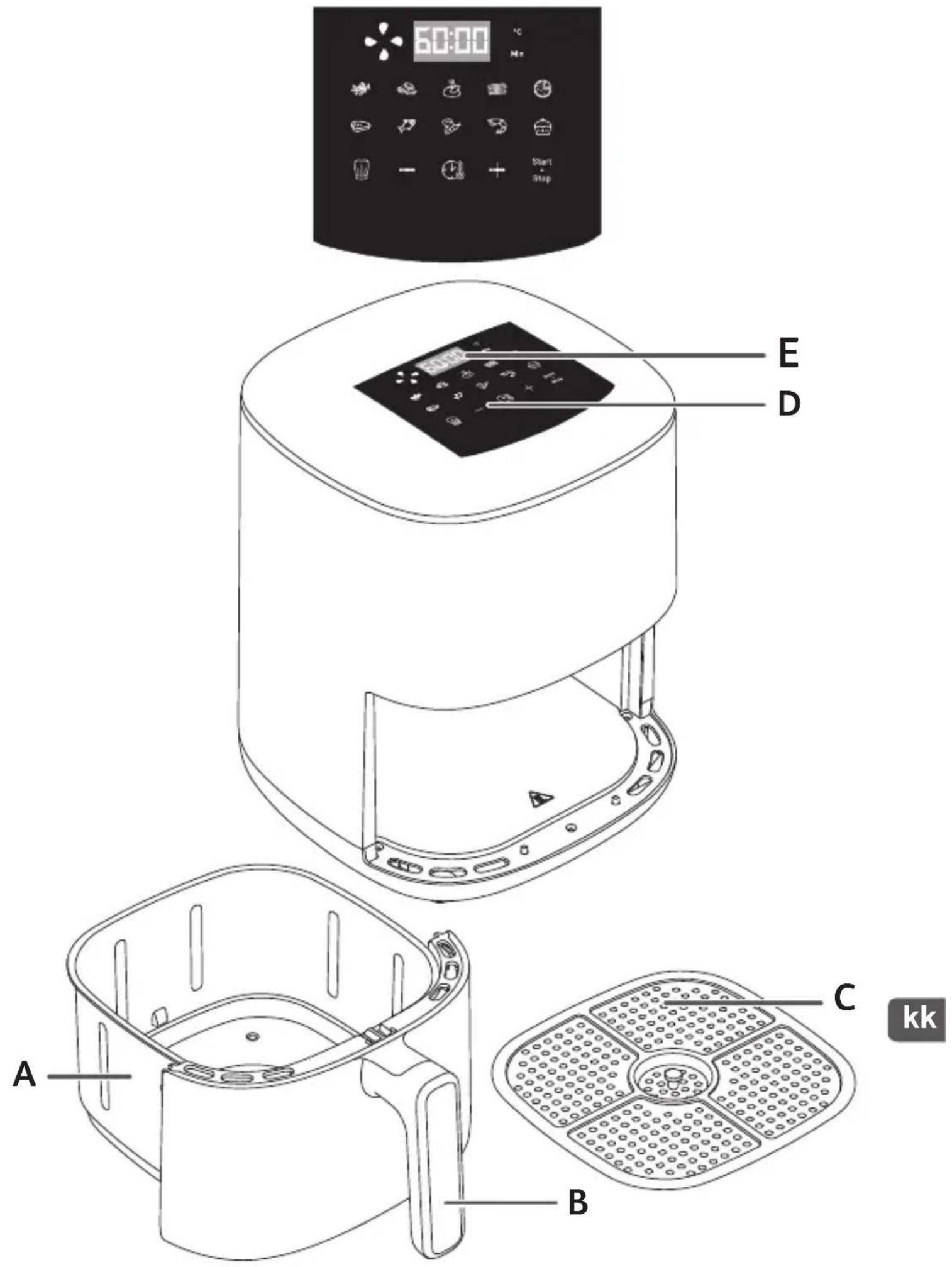 MOULINEX Easy Fry Compact EZ1458 - УСУНЕННЯ НЕСПРАВНОСТЕЙ - 1
