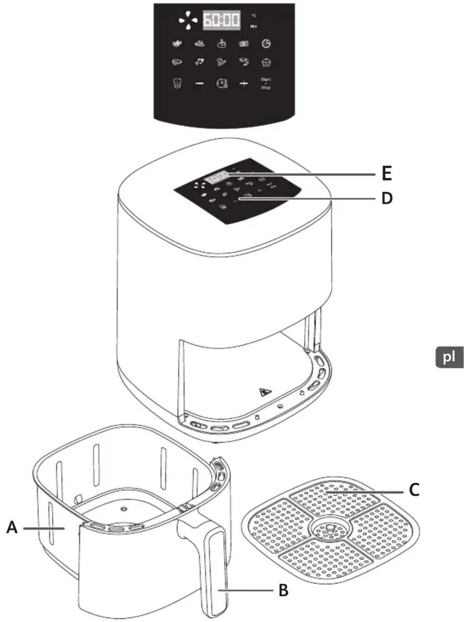 MOULINEX Easy Fry Compact EZ1458 - ODPRAVLJANJE TEŽAV - 1