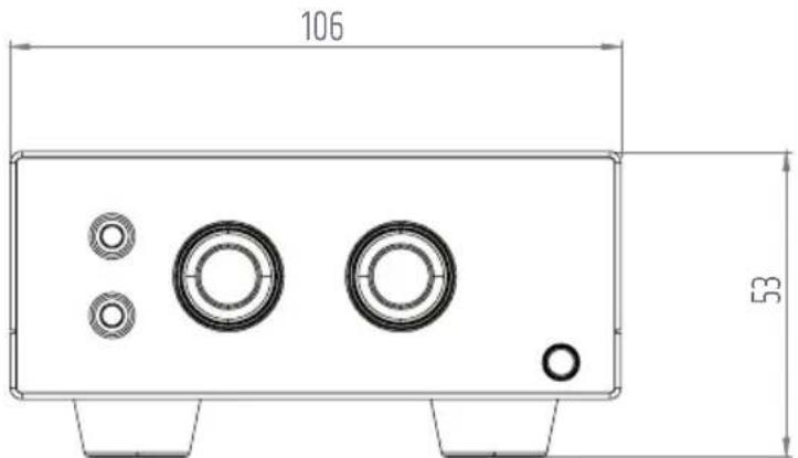 LD Systems HPA 2 - DIMENSIONS (mm) - 1