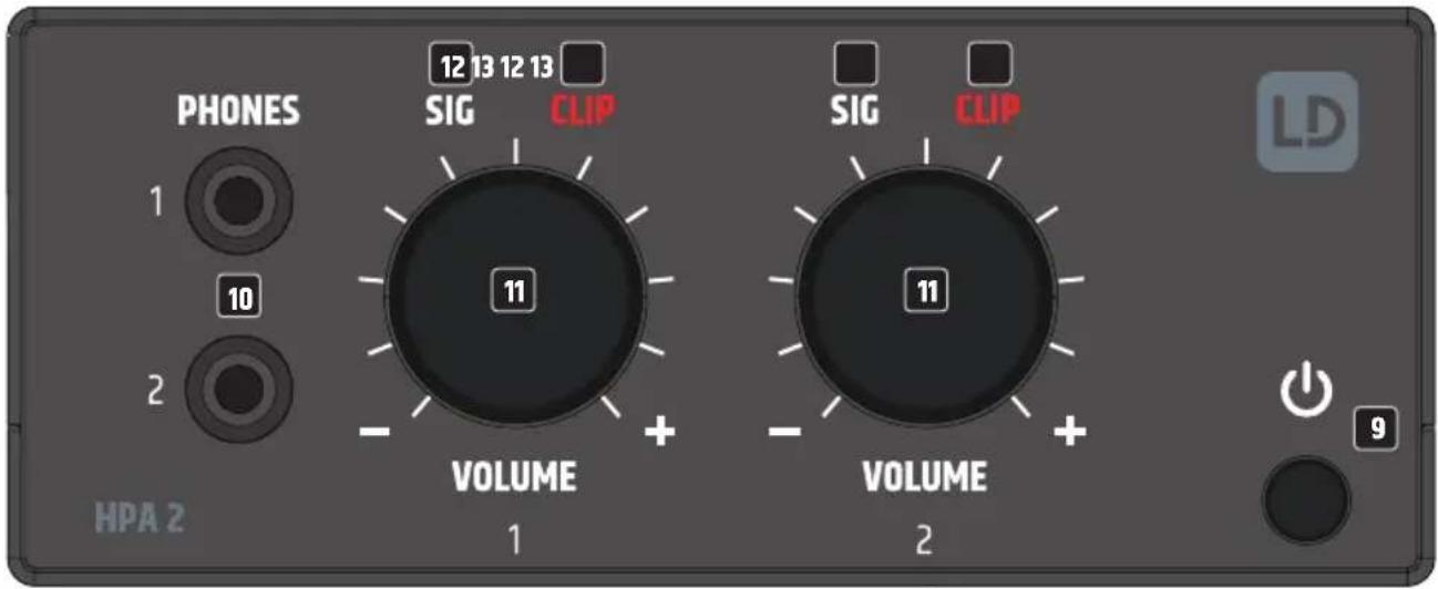 LD Systems HPA 2 - USTAWIENIA - 1