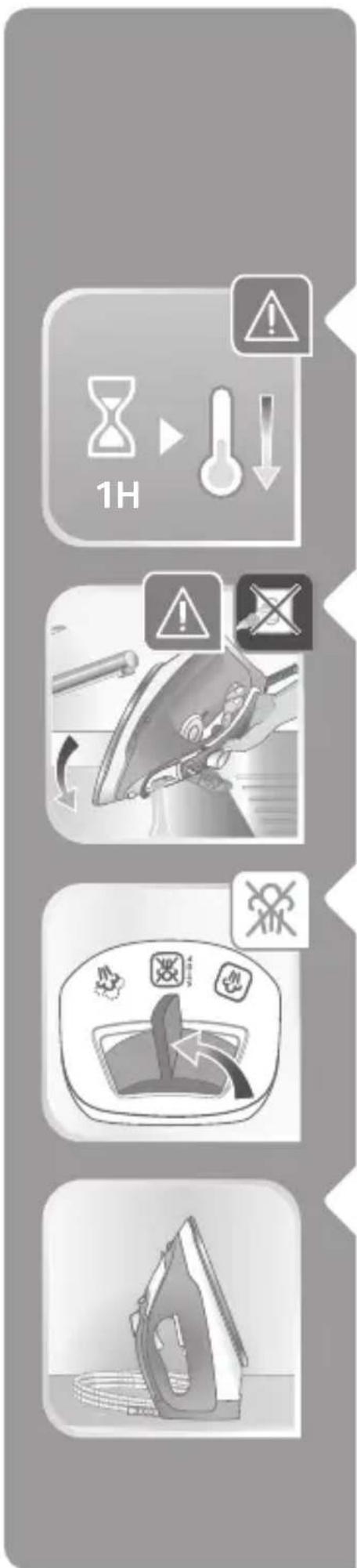 TEFAL Express Steam FV2886 - Función de Auto-Desconexión (según el modelo) - 1
