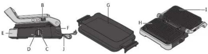 MOULINEX OptiGrill GI7848 - PRODUCTBESCHRIJVING - 2