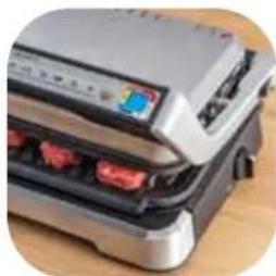 MOULINEX OptiGrill GI774D - I want to grill 3 beef steaks for 3 guests who want it cooked different ways (rare, medium and well-done) - 6