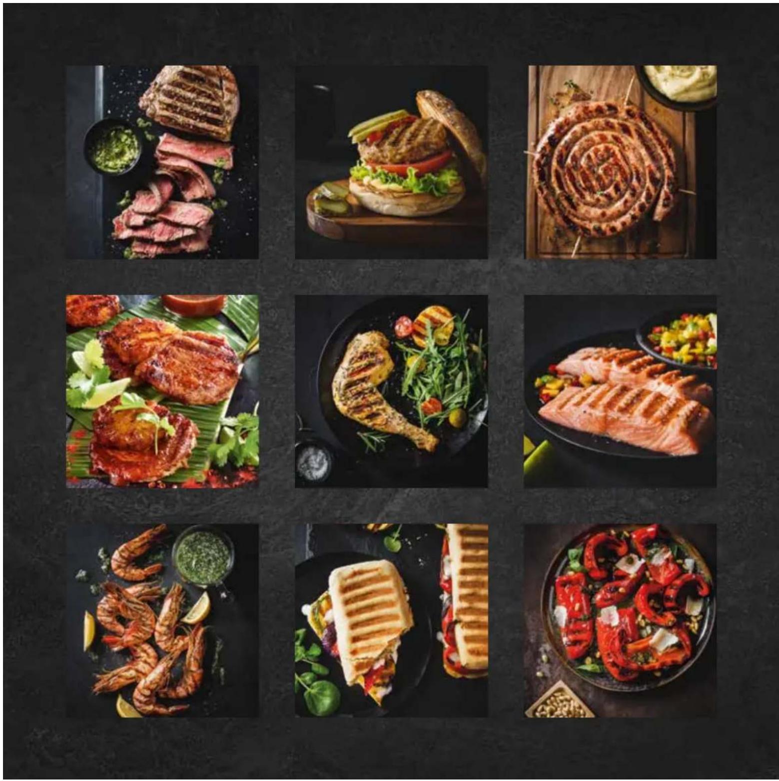 MOULINEX OptiGrill GI774D - Voor de bacon en eieren : - 1