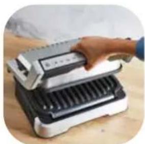 MOULINEX OptiGrill GI774D - HOW DO I INSERT MY BAKING TRAY ACCESSORY? - 1