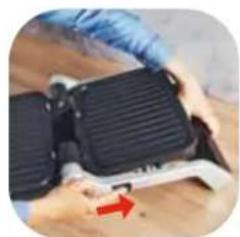 MOULINEX OptiGrill GI774D - HOW DO I INSERT MY BAKING TRAY ACCESSORY? - 7