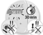MOULINEX I-Companion XL HF9411 - IMPORTANT : MISE EN SECURITE DE L'APPAREIL ("SECU") - 1