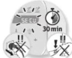 MOULINEX I-Companion XL HF9411 - SEGURIDAD DEL APARATO ("SECU") - 1