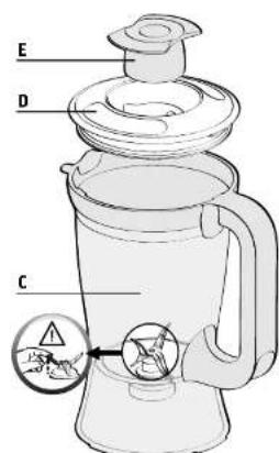 MOULINEX Blender Uno LM2205 - 1