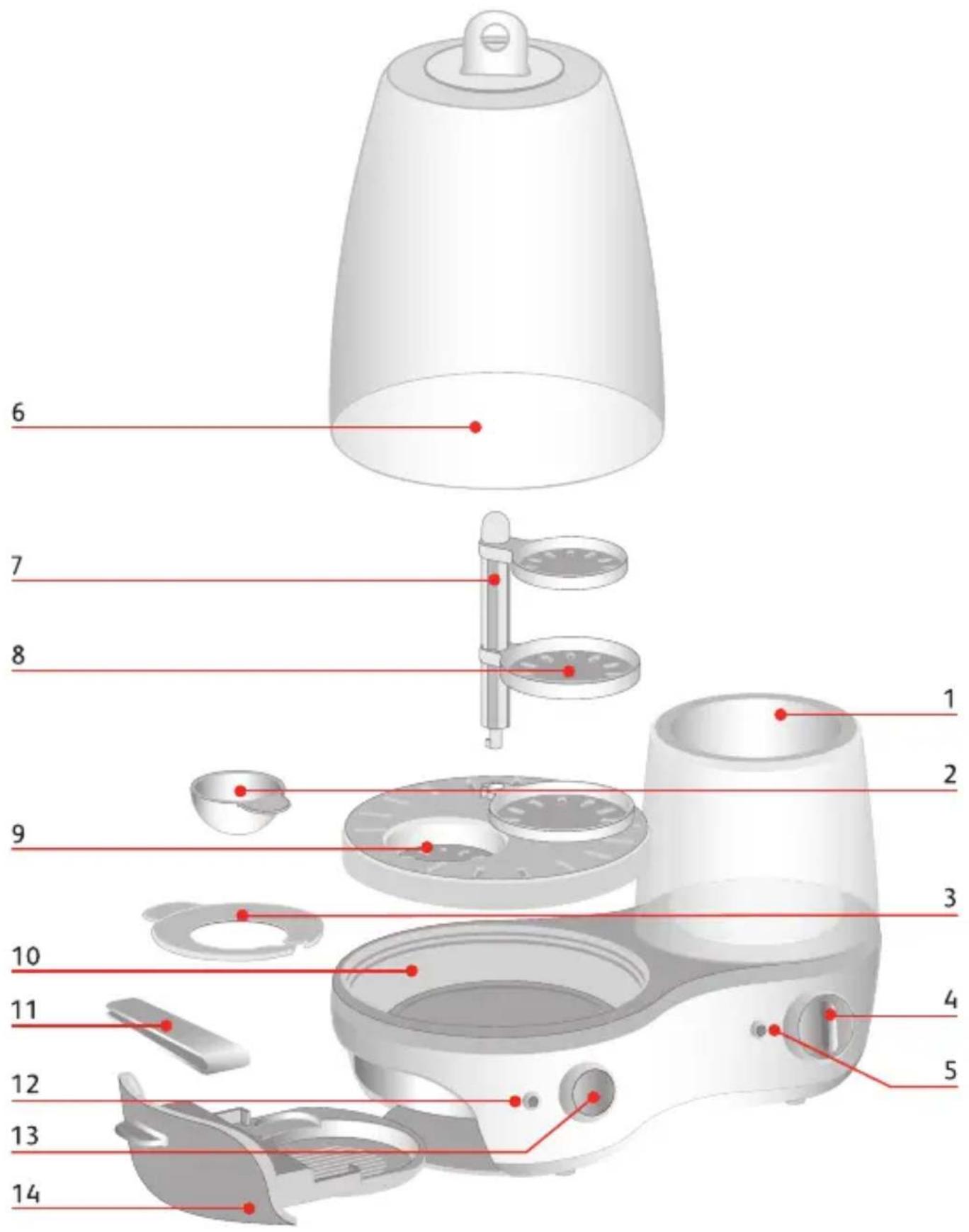 TEFAL TD4210 - IN 1 BOTTLE WARMER/STERILISER - 1