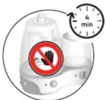 TEFAL TD4210 - Bottle/jar warmer function Fonction chauffe-biberon/petit pot Función calienta biberones/papillas - 33