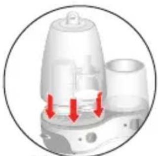TEFAL TD4210 - Bottle/jar warmer function Fonction chauffe-biberon/petit pot Función calienta biberones/papillas - 31