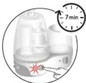 TEFAL TD4210 - Bottle/jar warmer function Fonction chauffe-biberon/petit pot Función calienta biberones/papillas - 32