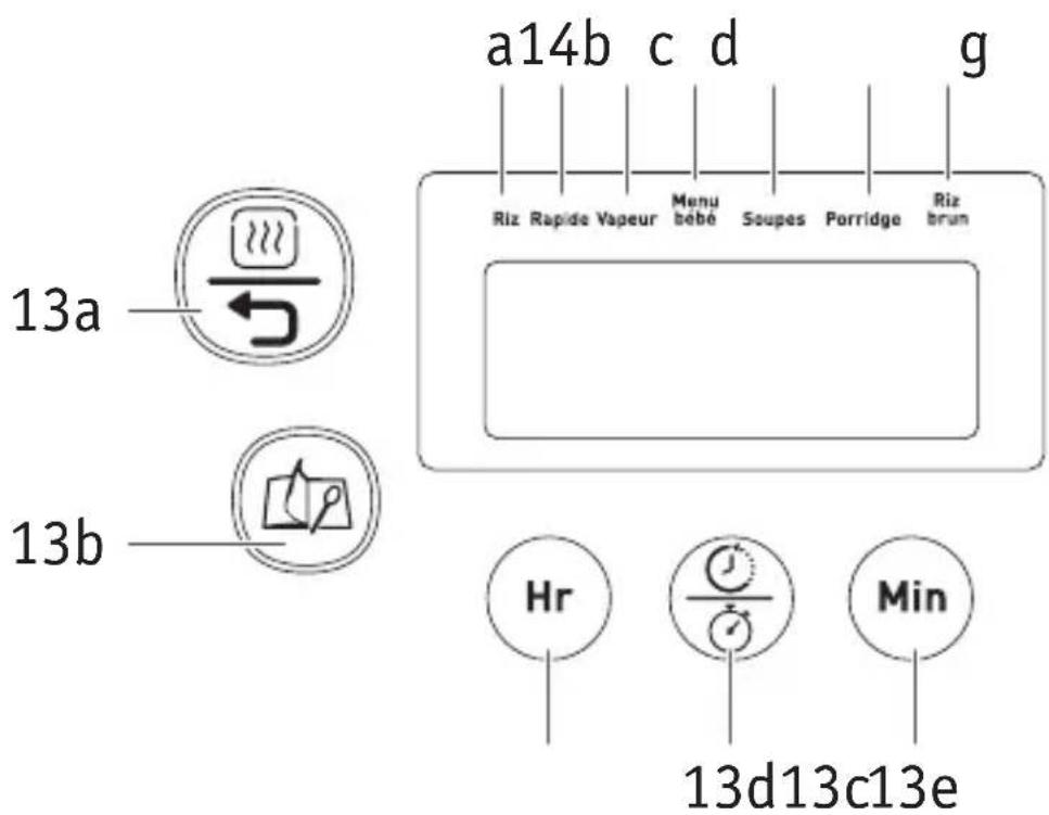 MOULINEX Compact MK500E - BEDiENFELD - 1