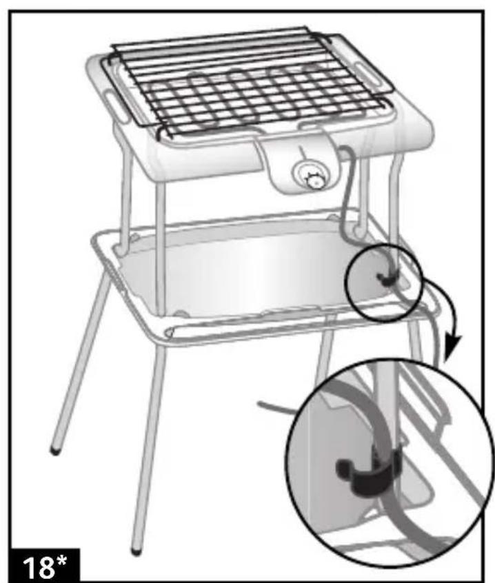 TEFAL Adjust Grill BG1203 - Thermo-Spot - 18