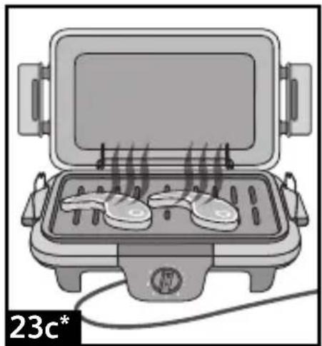 TEFAL Adjust Grill BG1203 - Thermo-Spot - 30