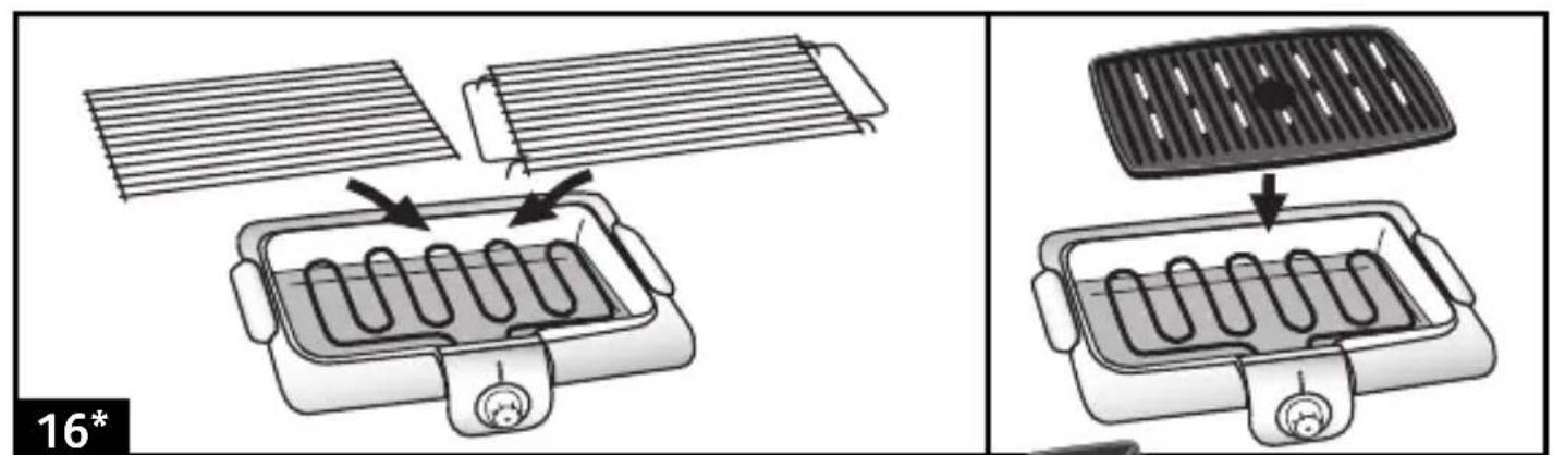 TEFAL Adjust Grill BG1203 - Thermo-Spot - 15