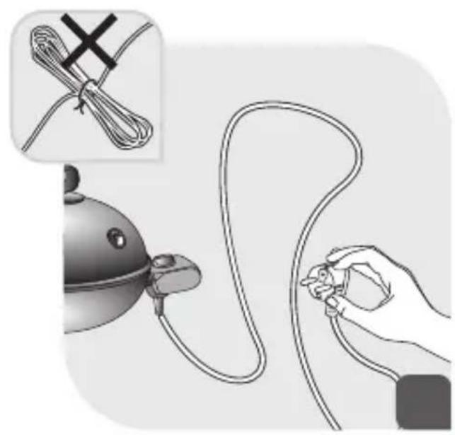 TEFAL Aromati-Q BG9108 - VIGTIGE SIKKERHEDSFORANSTALTNINGER - 33