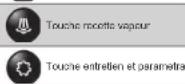 KRUPS Essential EA8168 - TABLEAU DE SIGNIFICATION DES TOUCHES ET BOUTONS DE FONCTION - 3