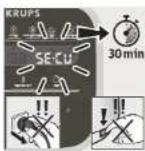 KRUPS Prep&Cook XL HP50A8 - BELANGRIJK - AANVULLING OP DE HANDLEIDING VOOR DE BEVEILIGING AN HET APPARAAT ("SECU") - 1