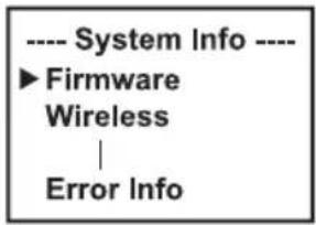 Cameo AZOR SP2 IP - SYSTEM INFORMATION (System Info) - 2