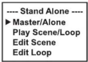 Cameo AZOR SP2 IP - MENU STAND ALONE - 2