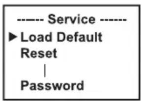 Cameo AZOR SP2 IP - MENU SERWISOWE (Service) - 2
