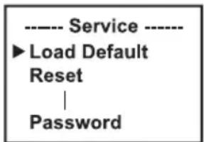 Cameo AZOR SP2 IP - MENU SERVICE (Service) - 2