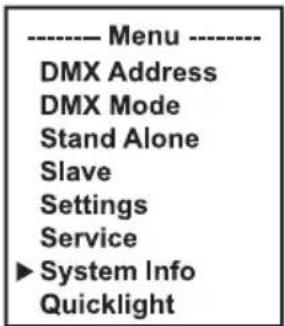 Cameo AZOR SP2 IP - SYSTEM INFORMATION (System Info) - 1